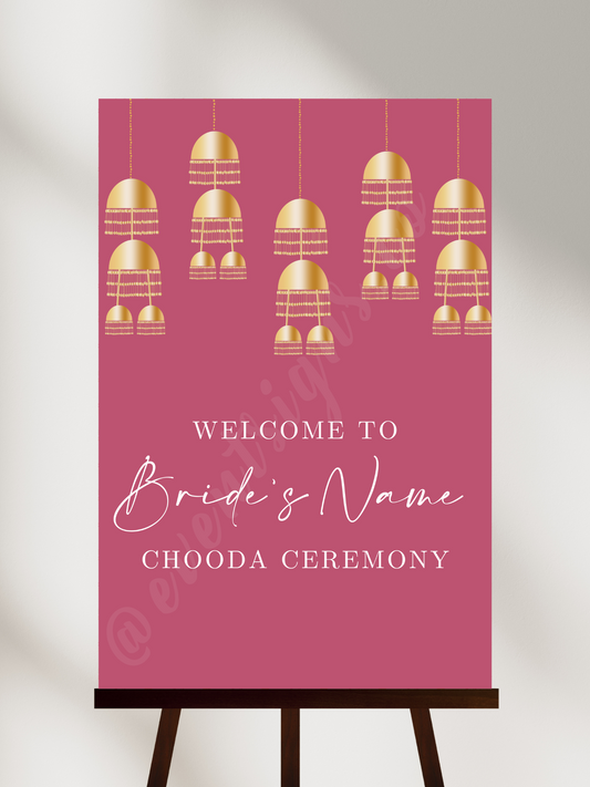 Bride's Chooda Ceremony