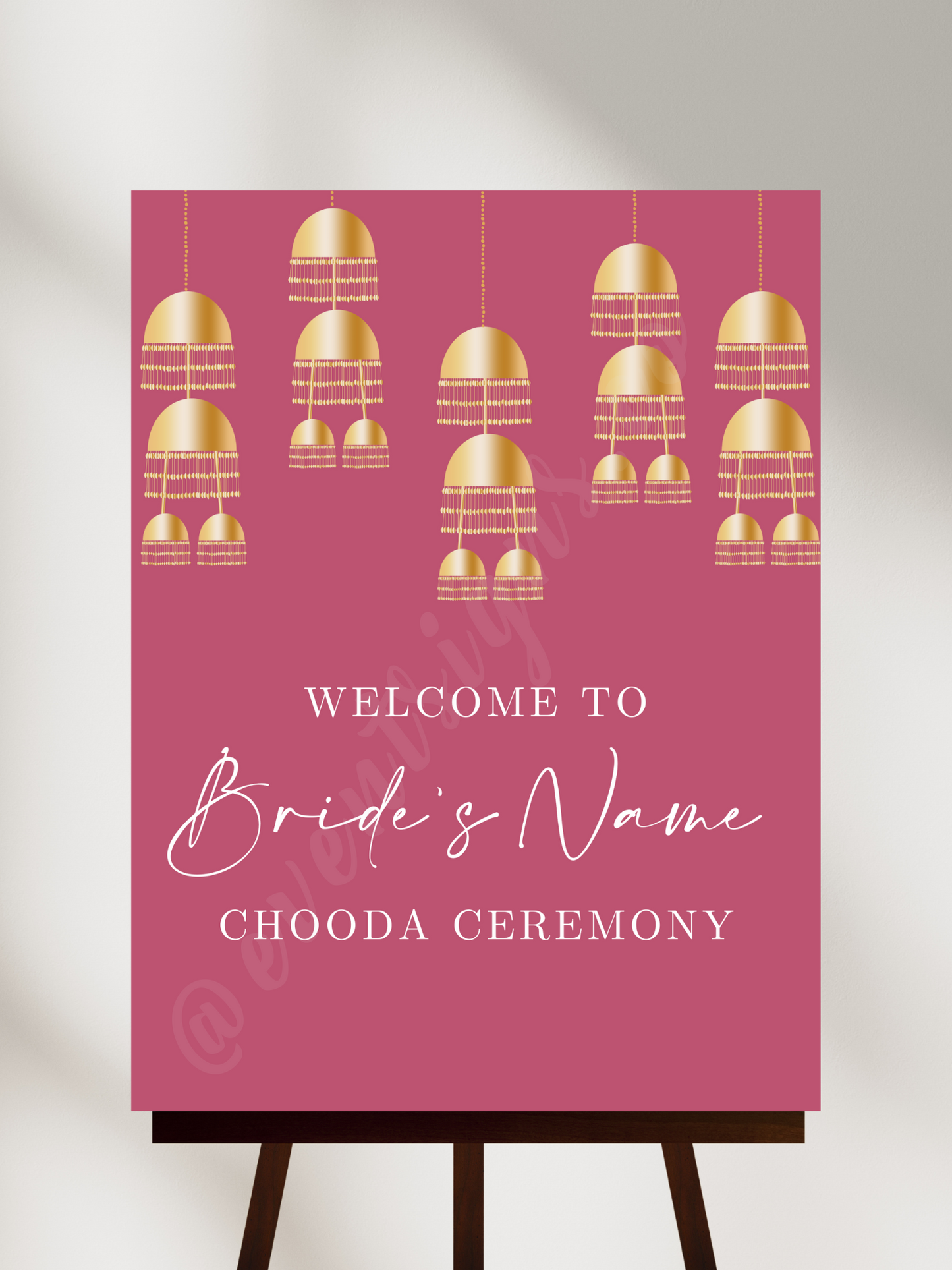 Bride's Chooda Ceremony