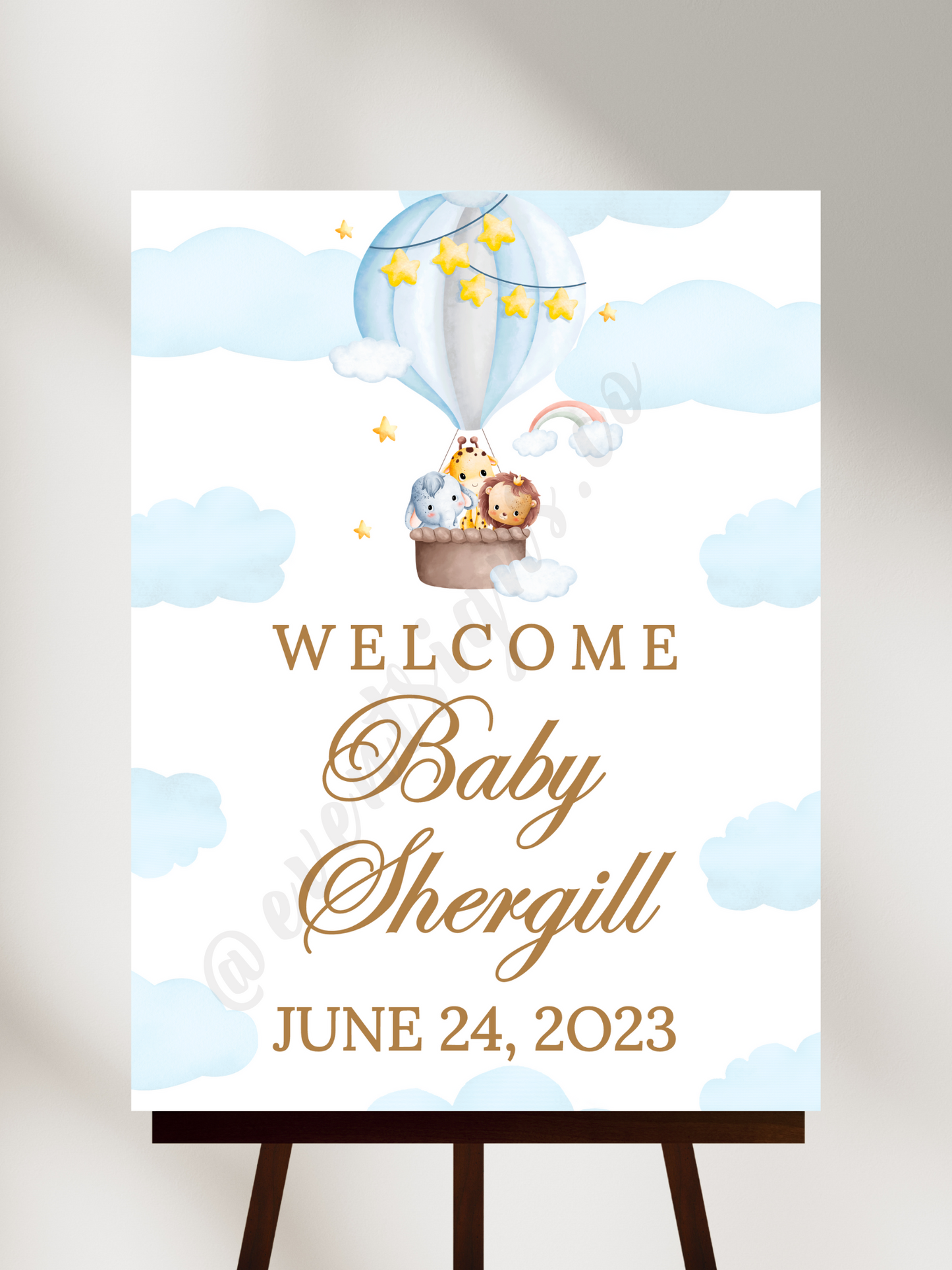 Baby Welcome Sign