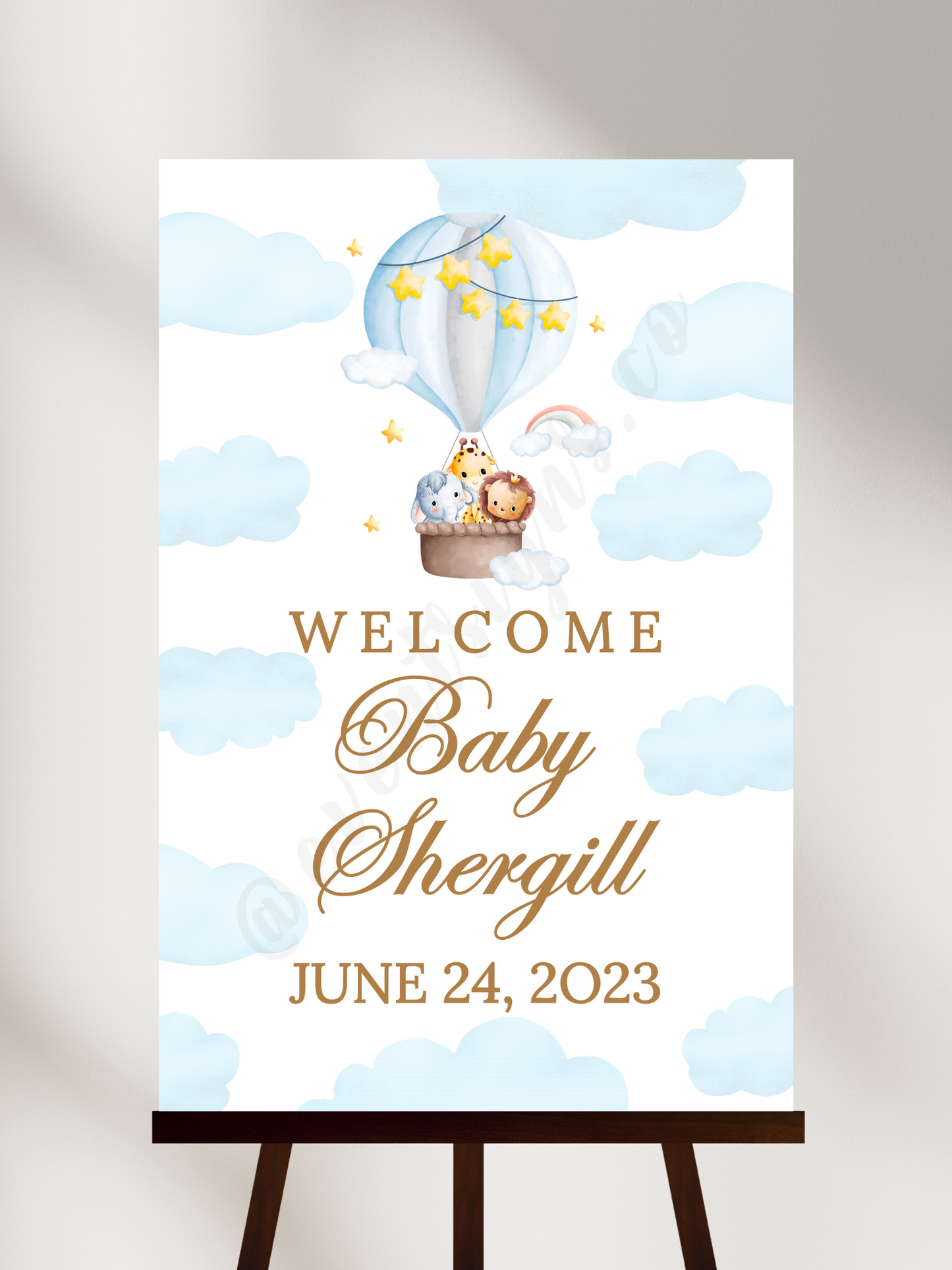 Baby Welcome Sign